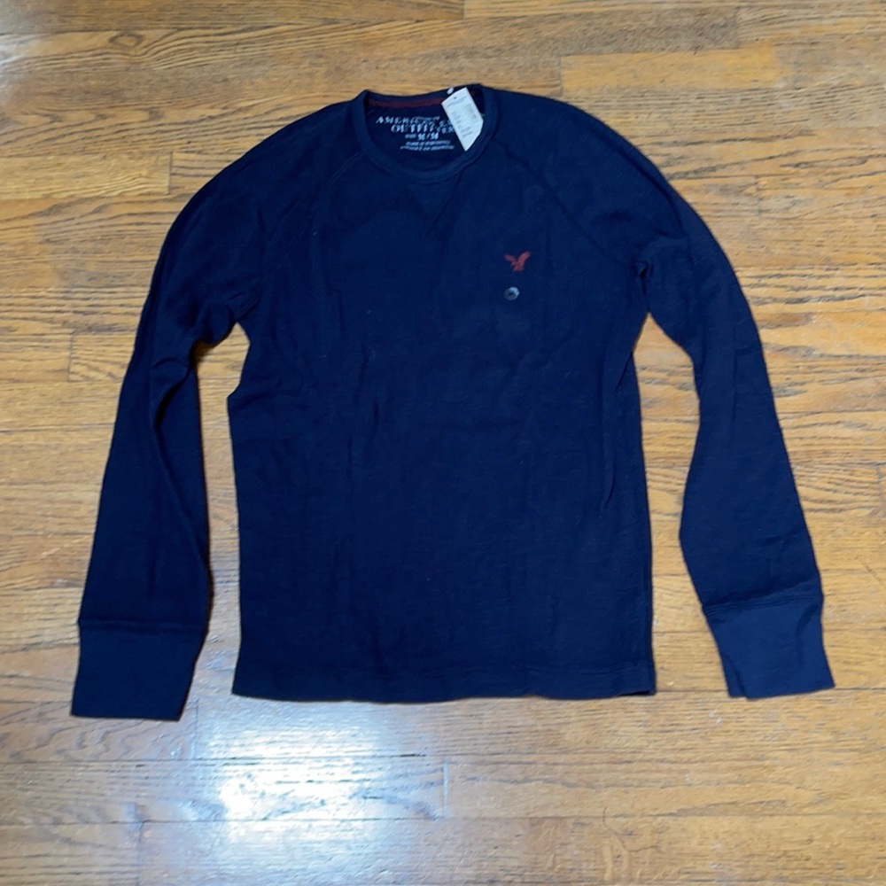 NWT Mens AEO long sleeve thermal tee. Size M